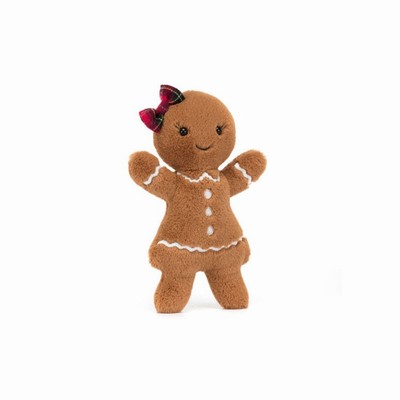 Jellycat Jolly Gingerbread Ruby Australia | 802719QCZ